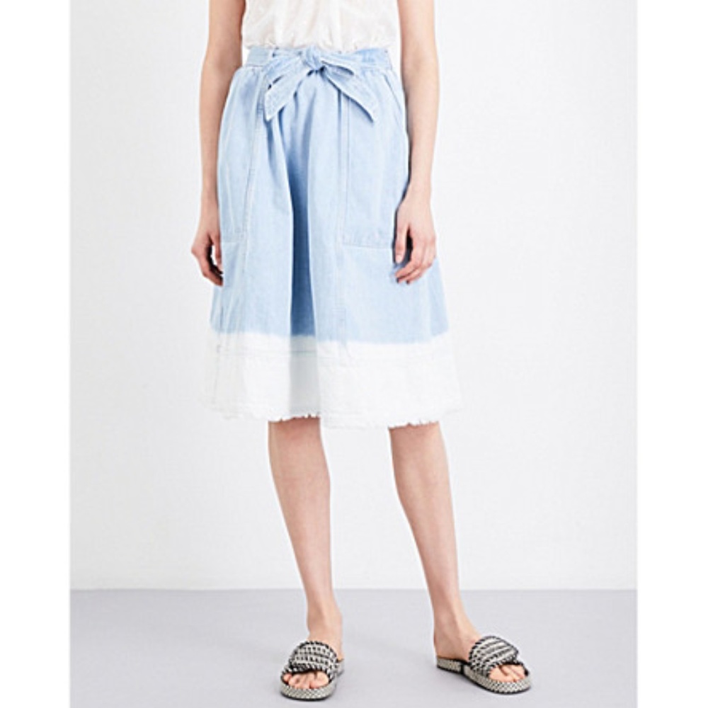 ULLA JOHNSON Celeste Ombré Skirt - Size 4 - NWT. Hard to find!